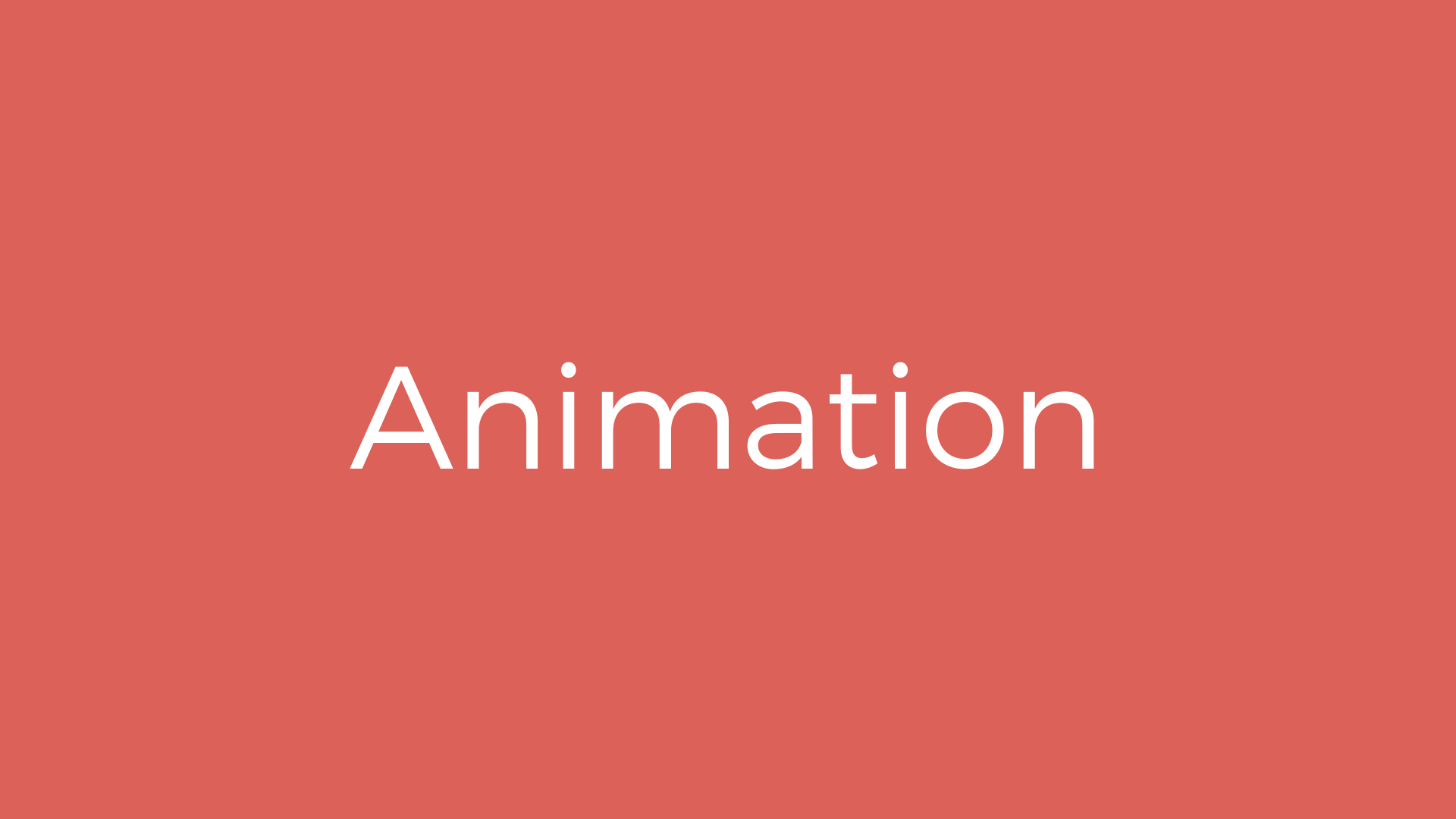 Animation